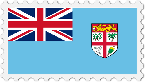 Selo de bandeira de Fiji