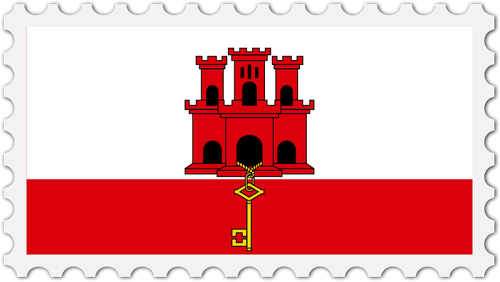 Gibraltarin lippumerkki