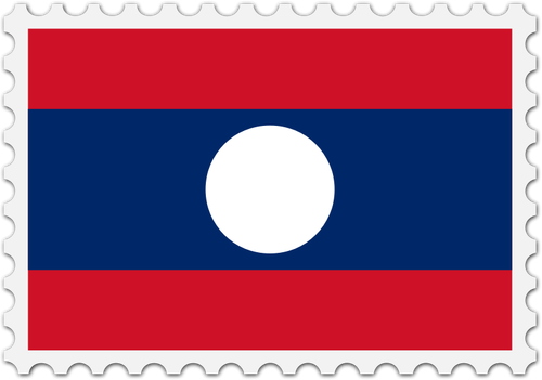 Laos bayrağı