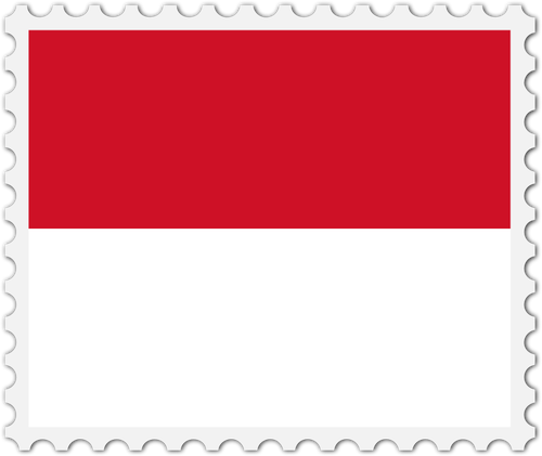 Flaga Monako obrazu