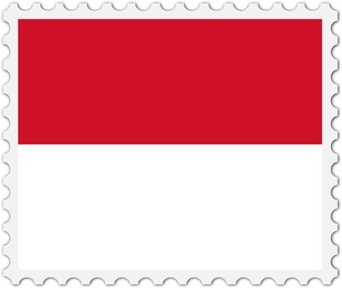 Monaco vlag afbeelding