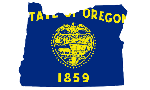 Oregon flagga