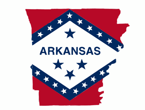 Arkansas Staatsflagge