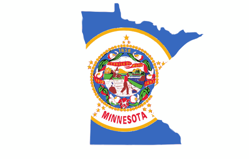 Minnesota mapę