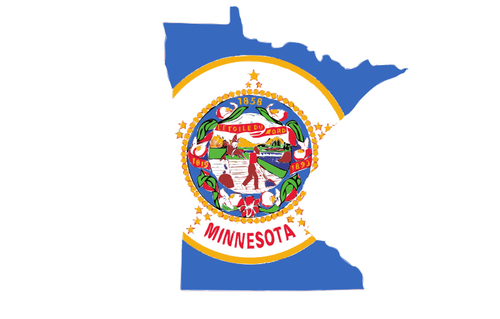 Mapa do Minnesota