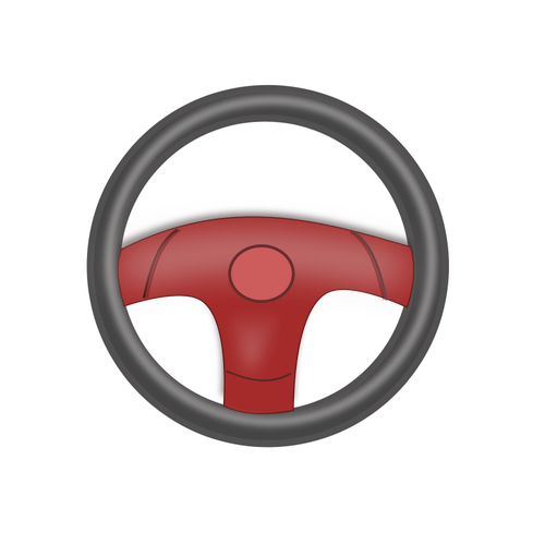 Steering wheel vector illustration