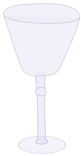 Imagini de vector gol pahar de vin