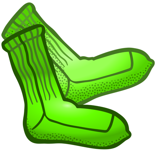 Green socks