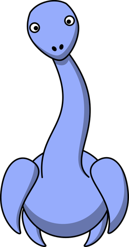 Cartoon Plesiosaurus