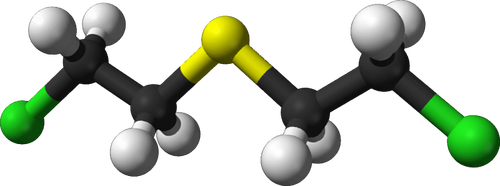 Molécula de agente de guerra química