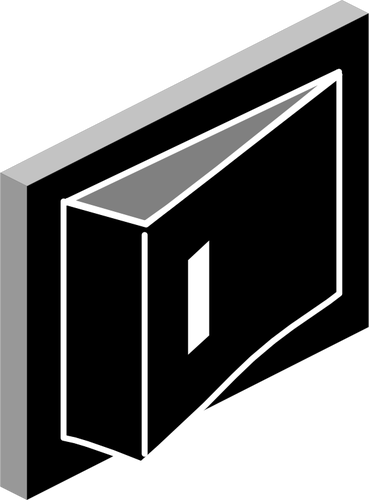 Gráficos de vector de botón interruptor ON