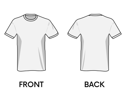 T-shirt şablonu