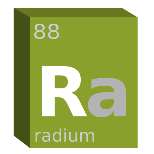 ラジウムのシンボル