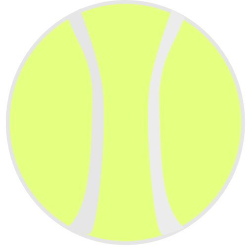 Tennis ball utklipp