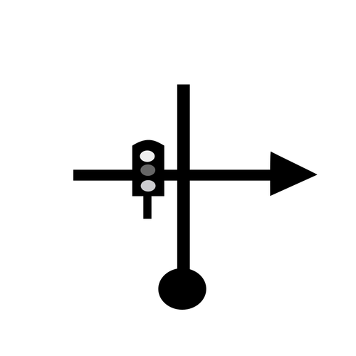 Signalet ta høyre TSD vektor veiskilt