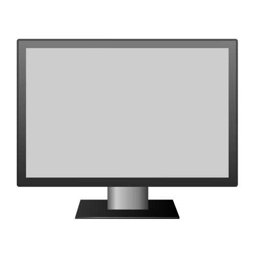 Dessin vectoriel de télévision LCD