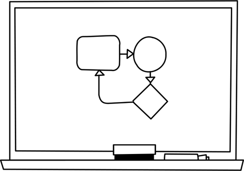 ホワイト ボード ベクトル グラフィック