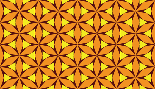 Fond de tessellation orange