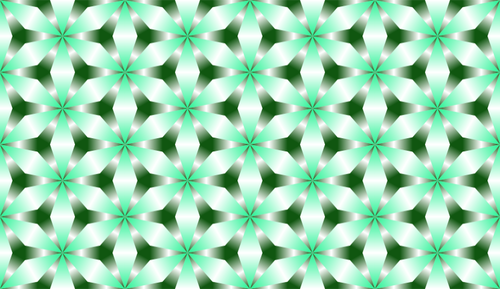 Glänsande tessellation i grön färg