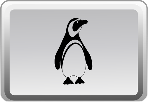 Botão de chave vector Linux
