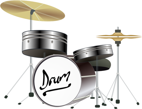 Drum Kit Vector Graphics