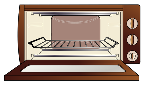 Magnetron oven vector