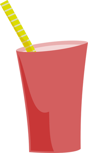 Milk shake vector afbeelding