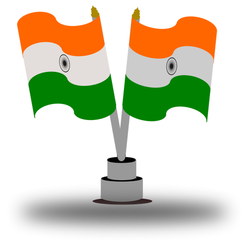 Indian Flag Vector Image