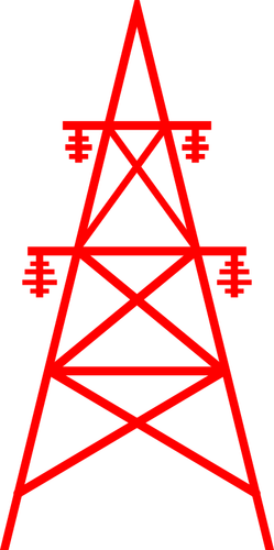 Getriebe-Turm-Vektor-Bild