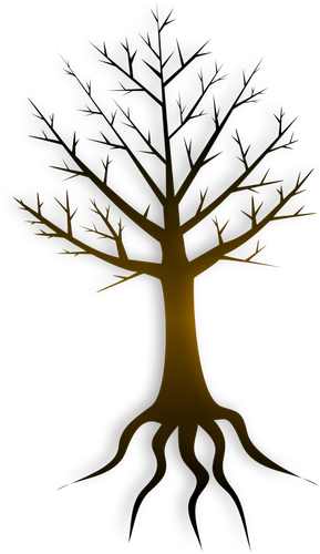 Illustration de vecteur pour le tronc arbre