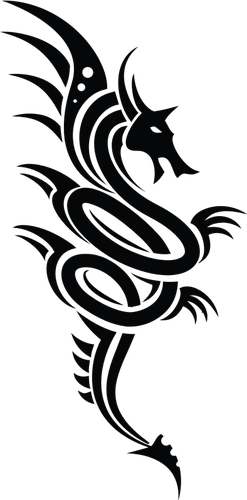 Dragon symbol bilde