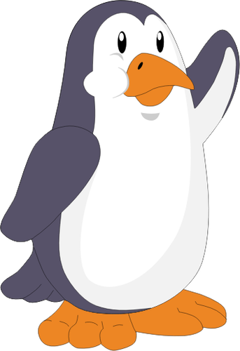 Penguin kartun gambar