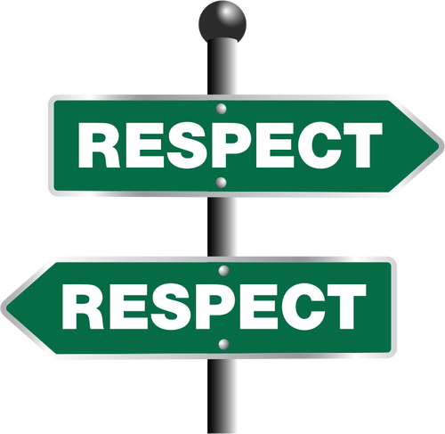 Respekt-Symbole