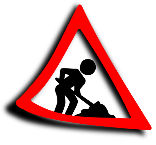 Symbol "ve výstavbě"