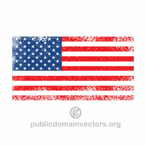 Amerikanische Vector-Flag