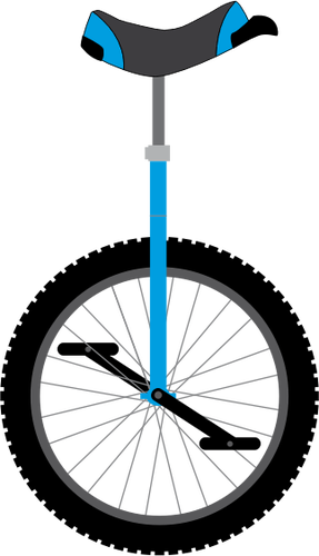رسم دراجة أحادية