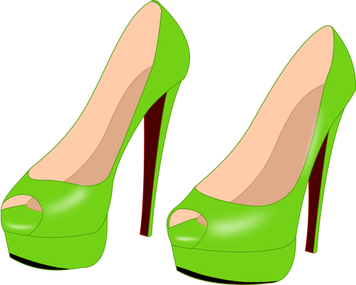 Groene schoenen