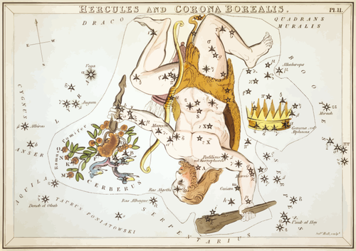 Graphique de l’astronomie ancienne