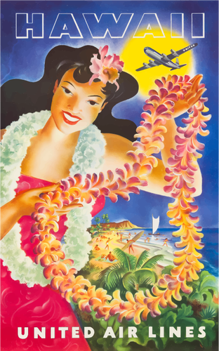 Hawaii turisme plakat