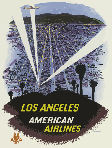 Los Angeles affisch