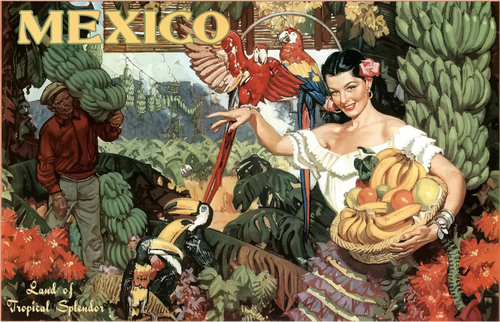 Mexican tourism poster