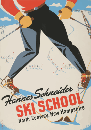 Poster Sekolah Ski