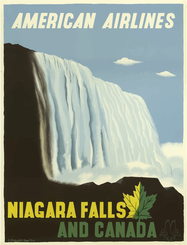 Niagaran putoukset juliste