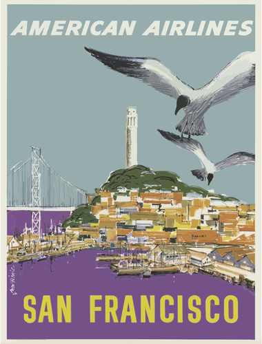 Рекламный плакат San Francisco