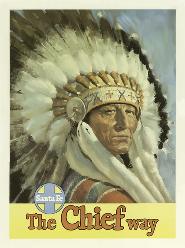 Santa Fe seyahat poster