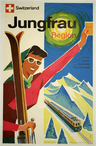 Affiches de voyages vintage Suisse