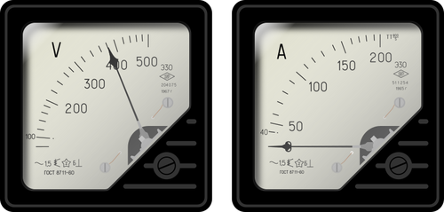 Ampermetre ve voltmetre