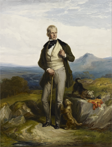 Walter Scott portret