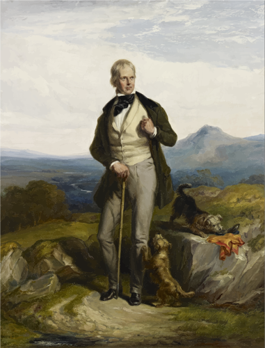 Portrait de Walter Scott