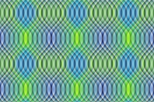 Yeşil ve mavi renkte dalgalı arka plan